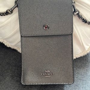 Coach phone carrier bag